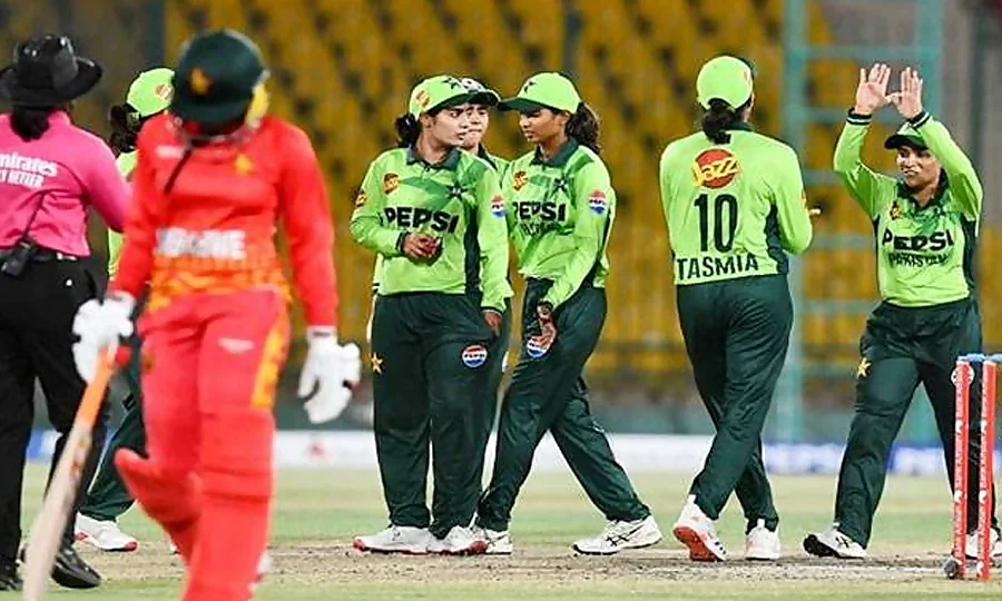 زمبابوے کے خلاف ٹی ٹونٹی چیلنج، پاکستان ویمن ٹیم ایک اور کلین سوئپ کیلئے تیار