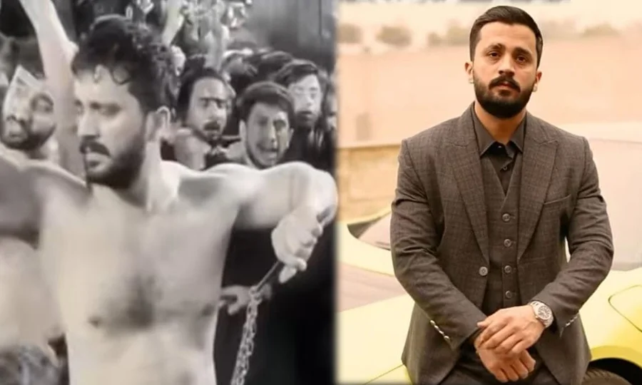 نماز بھی پڑھی ہے یا نہیں؟ رجب بٹ کی زنجیر زنی پر مبنی ویڈیو پر صارفین کی تنقید