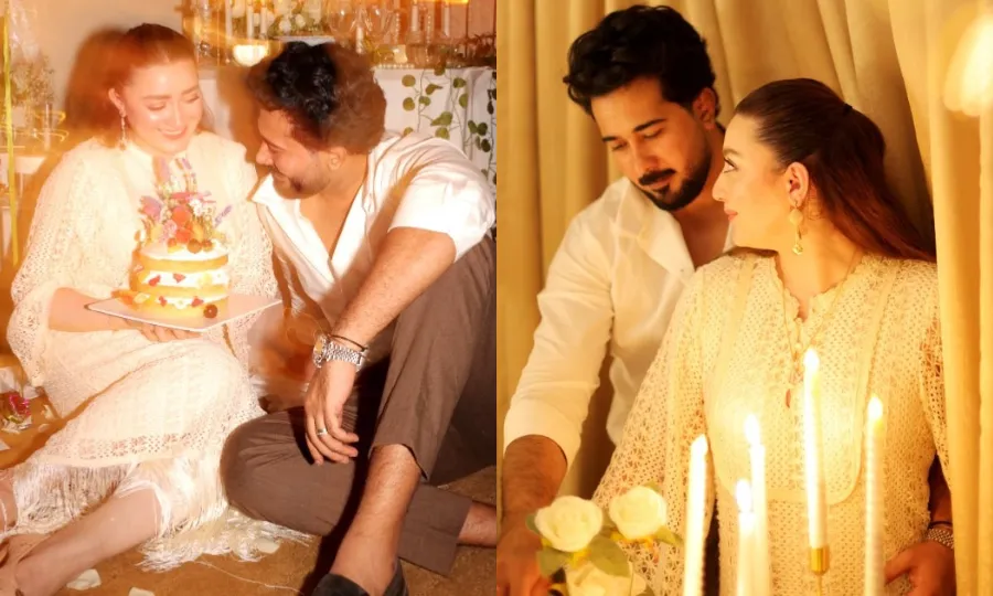 حمزہ حبیب کا اہلیہ مومنہ اقبال کے لیے محبت بھرا پیغام وائرل