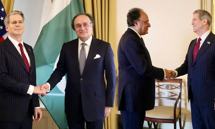 وزیر خزانہ محمد اورنگزیب کی امریکی حکام سے اہم ملاقاتیں، اقتصادی تعاون اور سرمایہ کاری بڑھانے پر اتفاق