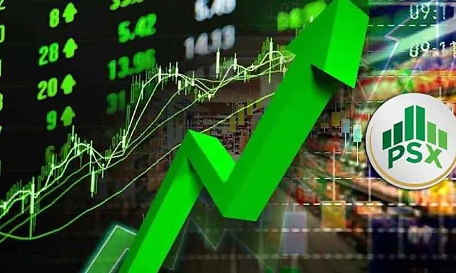 کراچی، پاکستان اسٹاک ایکسچینج میں زبردست تیزی، انڈیکس نئی بلندی پر بند