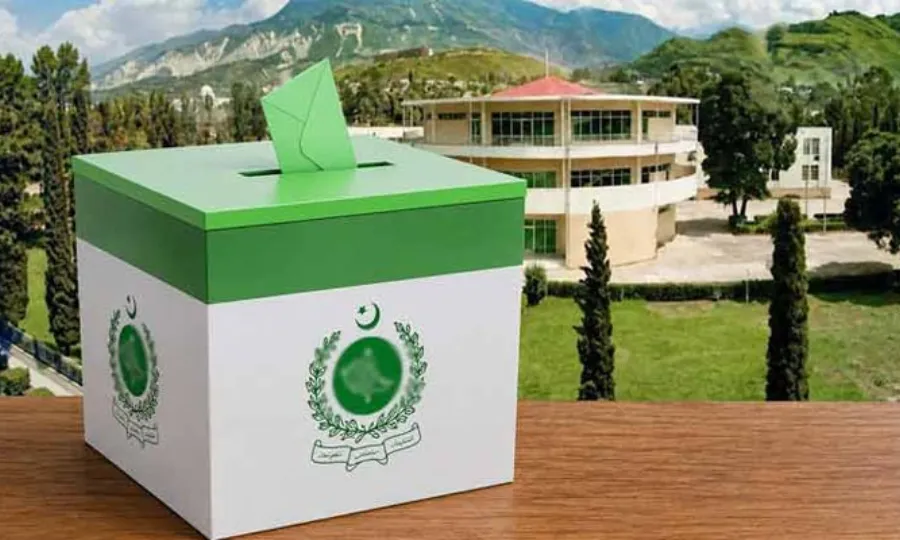 آزاد کشمیر اسمبلی کی 7 مخصوص نشستوں پر پولنگ مکمل، ن لیگ 5 پر کامیاب