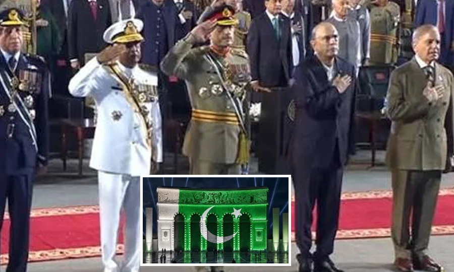 یومِ آزادی پر ’’یادگارِ فتح‘‘ کا شاندار افتتاح، معرکۂ حق کے شہداء اور غازیوں کو خراجِ عقیدت پیش