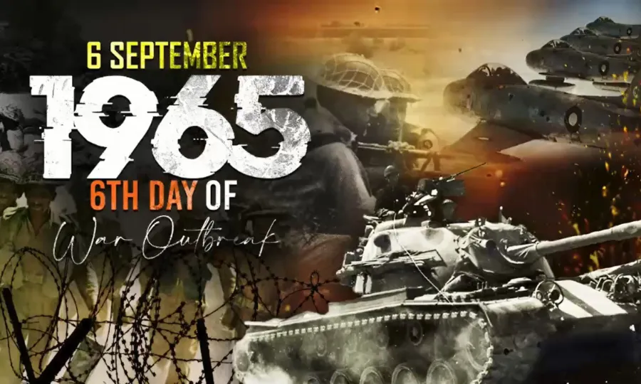 ’6 ستمبر 1965 جب پاک فوج نے بھارت کا حملہ پسپا کرتے ہوئے دشمن پر کاری ضرب لگائی‘