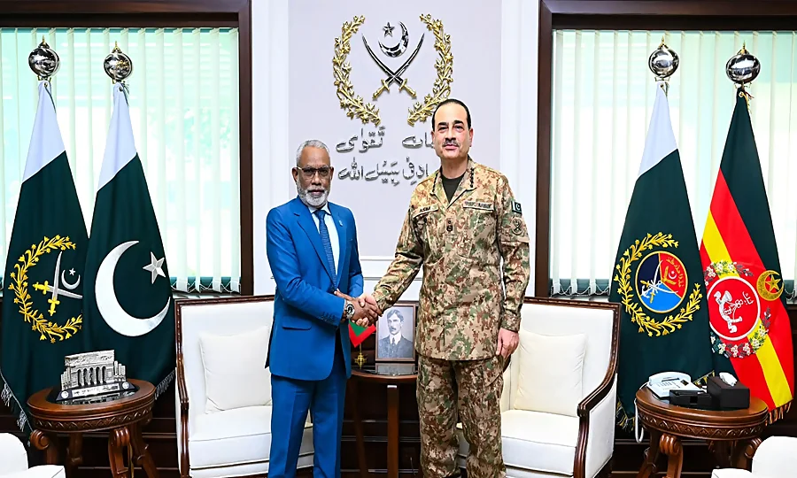فیلڈ مارشل عاصم منیر سے مالدیپ کے پارلیمانی اسپیکر کی ملاقات، دوطرفہ تعاون بڑھانے پر اتفاق