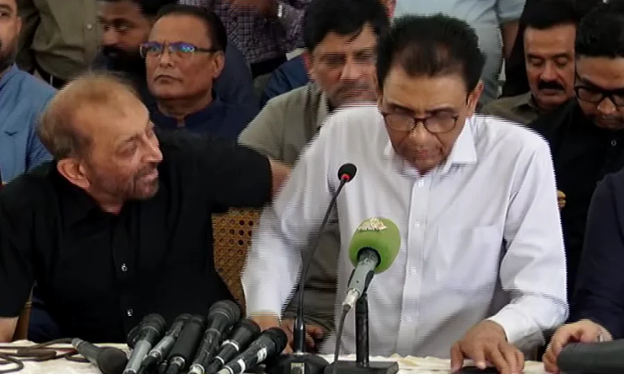 ’’آئندہ ساتھ پریس کانفرنس نہیں کروں گا‘‘، خالد مقبول فاروق ستار سے ناراض