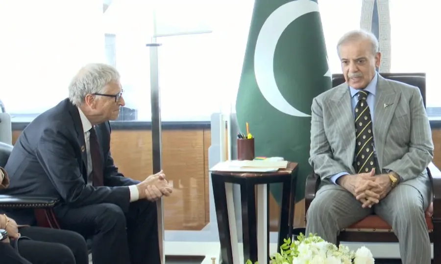 وزیراعظم کی بل گیٹس سے ملاقات؛ پولیو اور دیگر شعبوں میں تعاون بڑھانے پر اتفاق