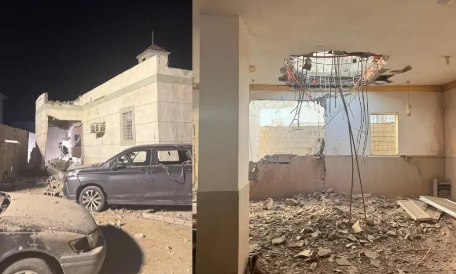 سعودی عرب میں حوثیوں کا میزائل حملہ، 2 افراد زخمی، مسجد اور متعدد گاڑیاں متاثر