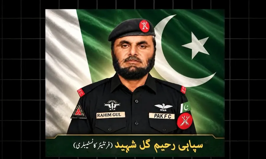 فسادی جتھے کے مسلح شرپسندوں کی سیکیورٹی فورسز پر فائرنگ، ایف سی اہلکار شہید، حملہ آور ہلاک