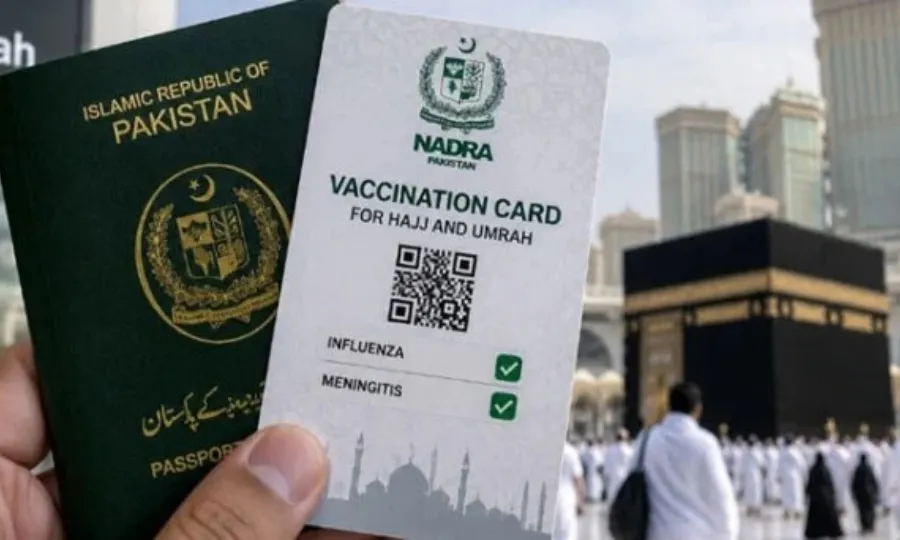 عمرہ زائرین کیلئے اہم خبر؛ نادرا ویکسینیشن سرٹیفکیٹ کی ڈیڈ لائن میں توسیع