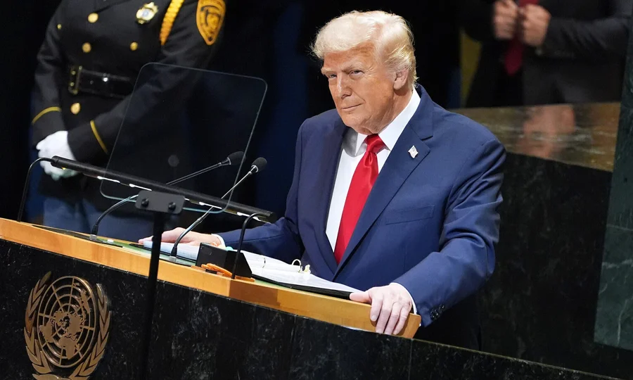 ایران کو تباہ کروں یا ڈیل کروں، فیصلہ کرنا ہے؛ ٹرمپ کا اقوام متحدہ میں خطاب