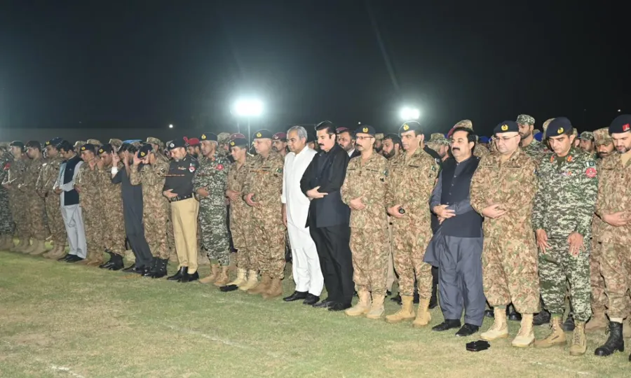 ہنگو میں شہید ہونے والے پاک فوج کے شہداء کی نمازِ جنازہ ادا کردی گئی