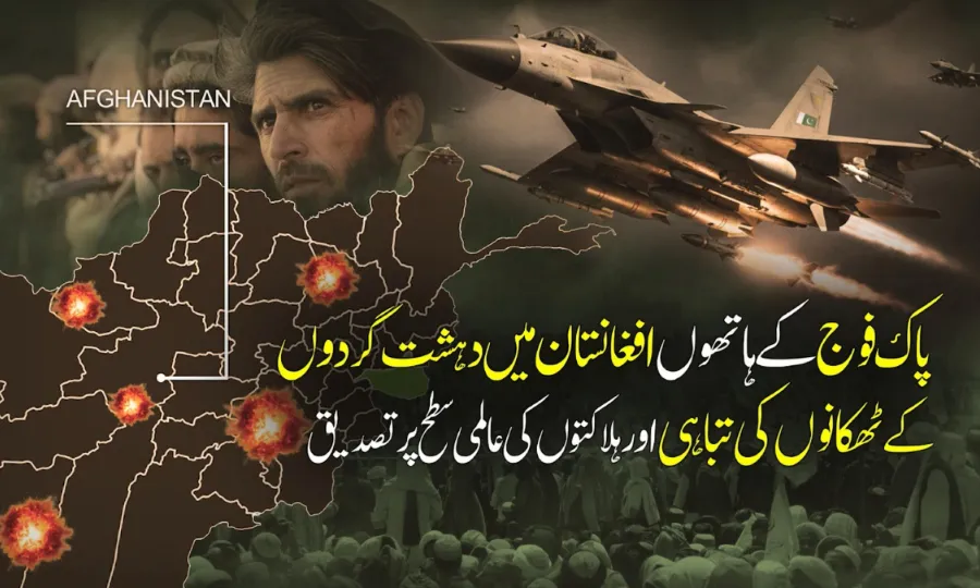 افغانستان سے سرحد پار دہشت گردی کے شواہد ایک بار پھر سامنے آگئے