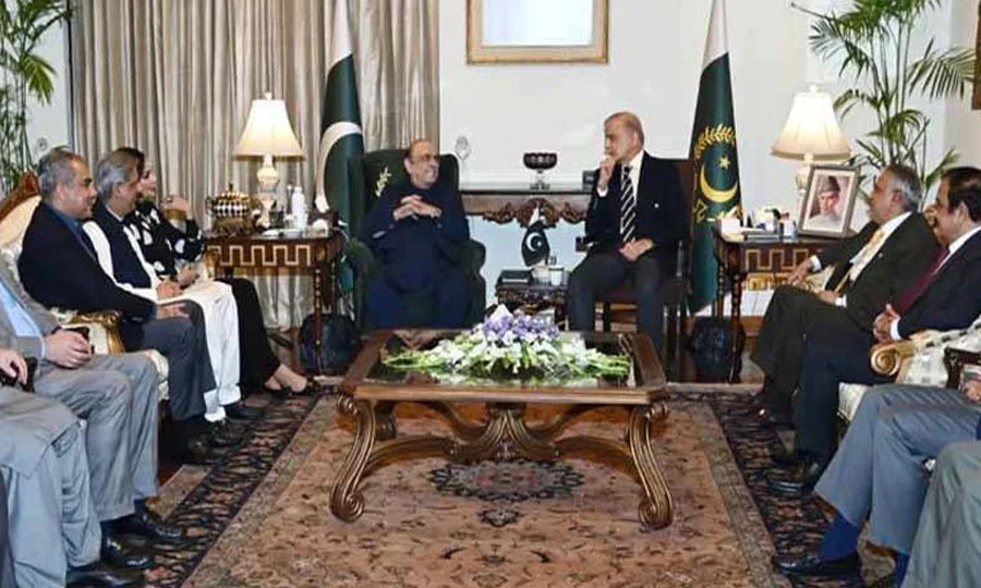 صدر مملکت سے وزیراعظم کی ملاقات، حکومت اور پیپلزپارٹی کا مشترکہ وفد پی ٹی آئی سے ملاقات کرے گا
