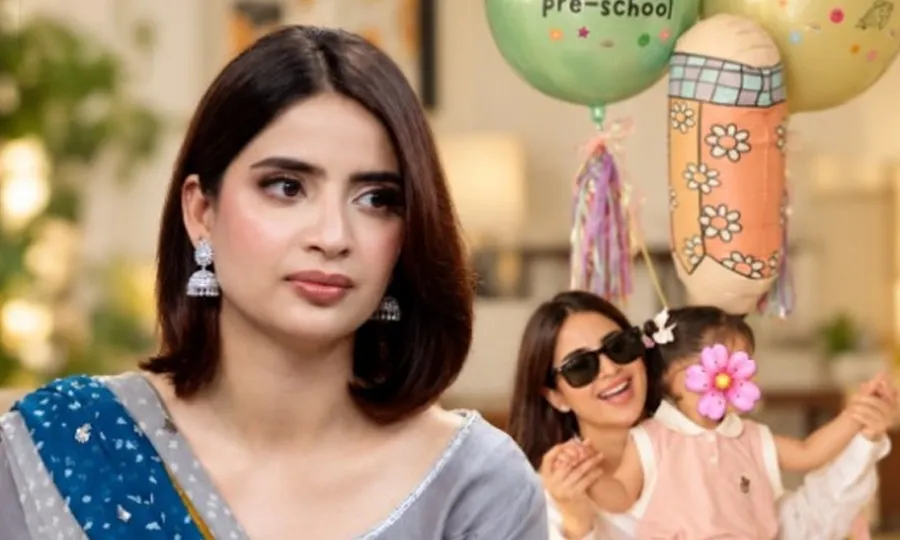 ڈیڑھ سالہ بیٹی کو اسکول بھیجنے پر صبور علی تنقید کی زد میں آگئیں