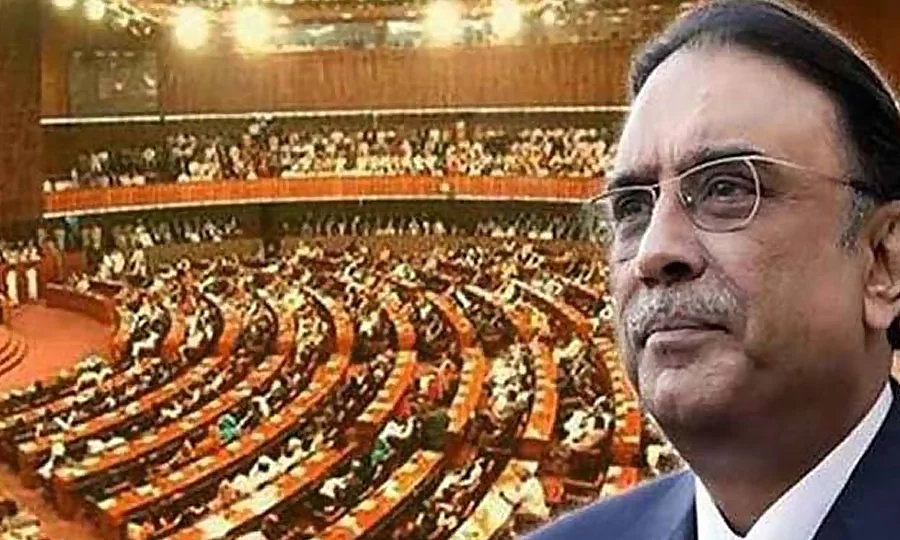 صدر مملکت نے پارلیمنٹ کا مشترکہ اجلاس کل طلب کرلیا