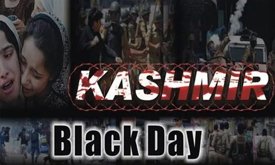 پاکستان سمیت دنیا بھر میں کشمیری بھارتی تسلط کے خلاف آج یوم سیاہ منا رہے ہیں